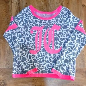 Juicy Couture Leapard Sweater NWOT SIZE LARGE